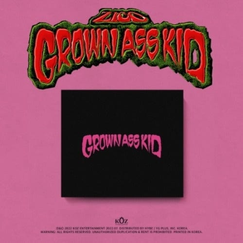 Korea Pop Store ZICO - Grown Ass Kid (4th Mini Album) (Jewel Ver.) Kawaii Gifts
