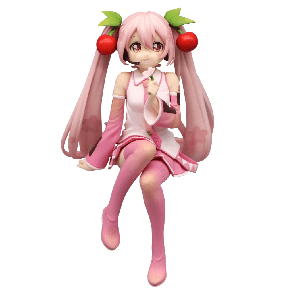 Little Buddy Hatsune Miku Noodle Stopper 5.5" Figure Sakura Miku 2022 Kawaii Gifts