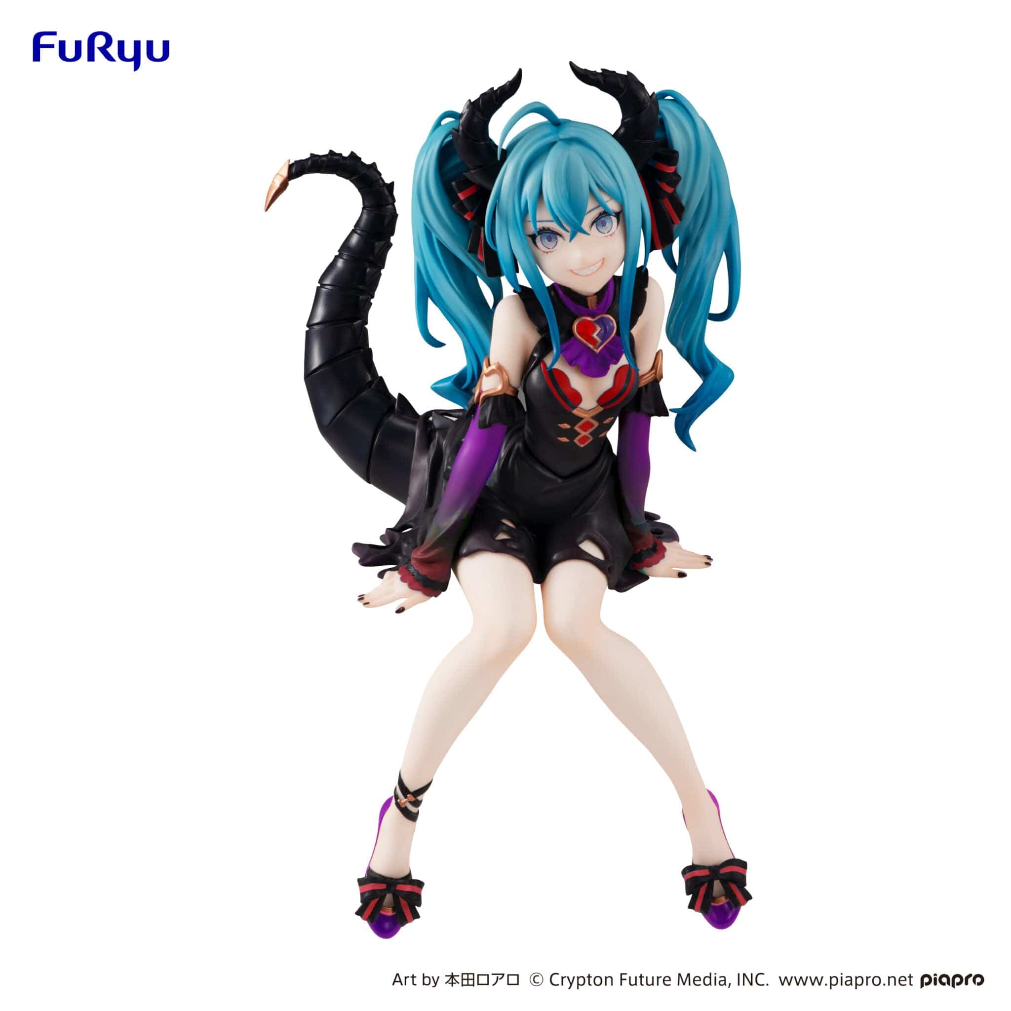 Little Buddy Hatsune Miku - Noodle Stopper Figure-Hatsune Miku-Villain-Color variation- Kawaii Gifts