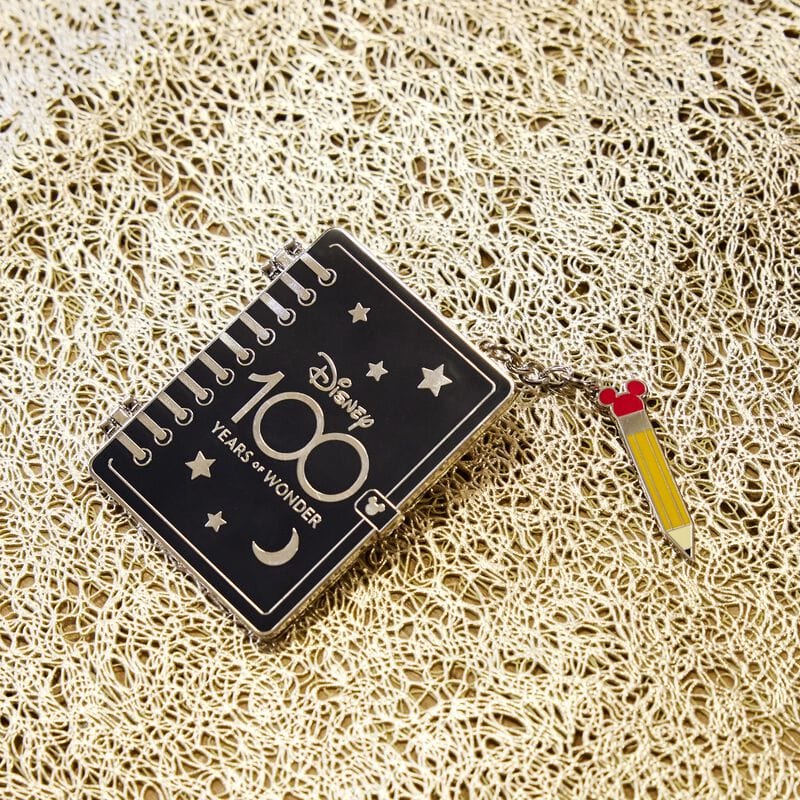 Loungefly Loungefly Disney100 Sketchbook 3" Collector Box Pin Kawaii Gifts 671803458321