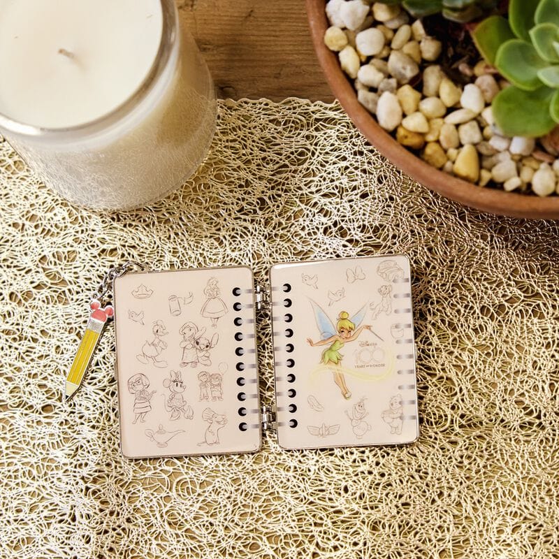 Loungefly Loungefly Disney100 Sketchbook 3" Collector Box Pin Kawaii Gifts 671803458321