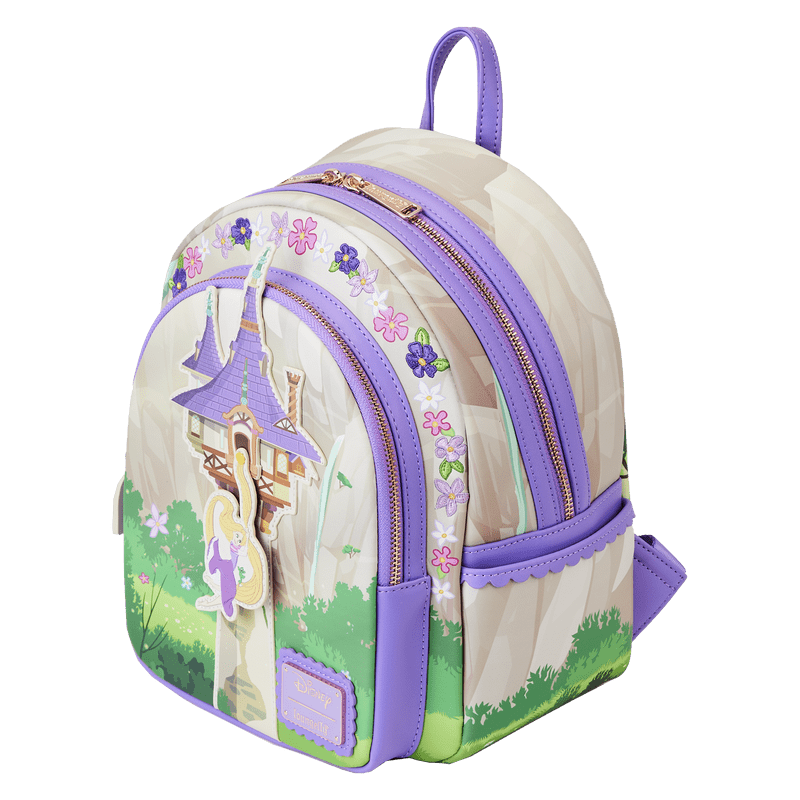 Loungefly Loungefly Tangled Rapunzel Swinging from the Tower Mini Backpack Kawaii Gifts 671803463431