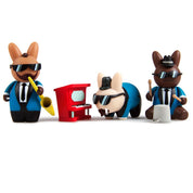 NECA Kidrobot Band Camp Labbit 3" Figure Surprise Box Kawaii Gifts 883975145422