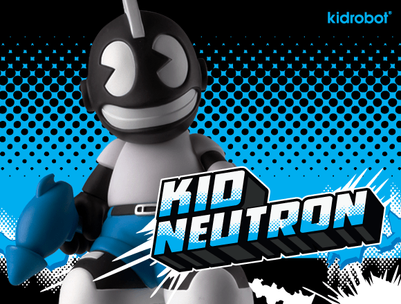 NECA Kidrobot Kid Neutron 7" Figure Kawaii Gifts