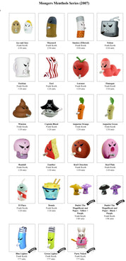 NECA Kidrobot Mongers Menthols Mini Figure Series 2 Blind Box Kawaii Gifts 894292004279