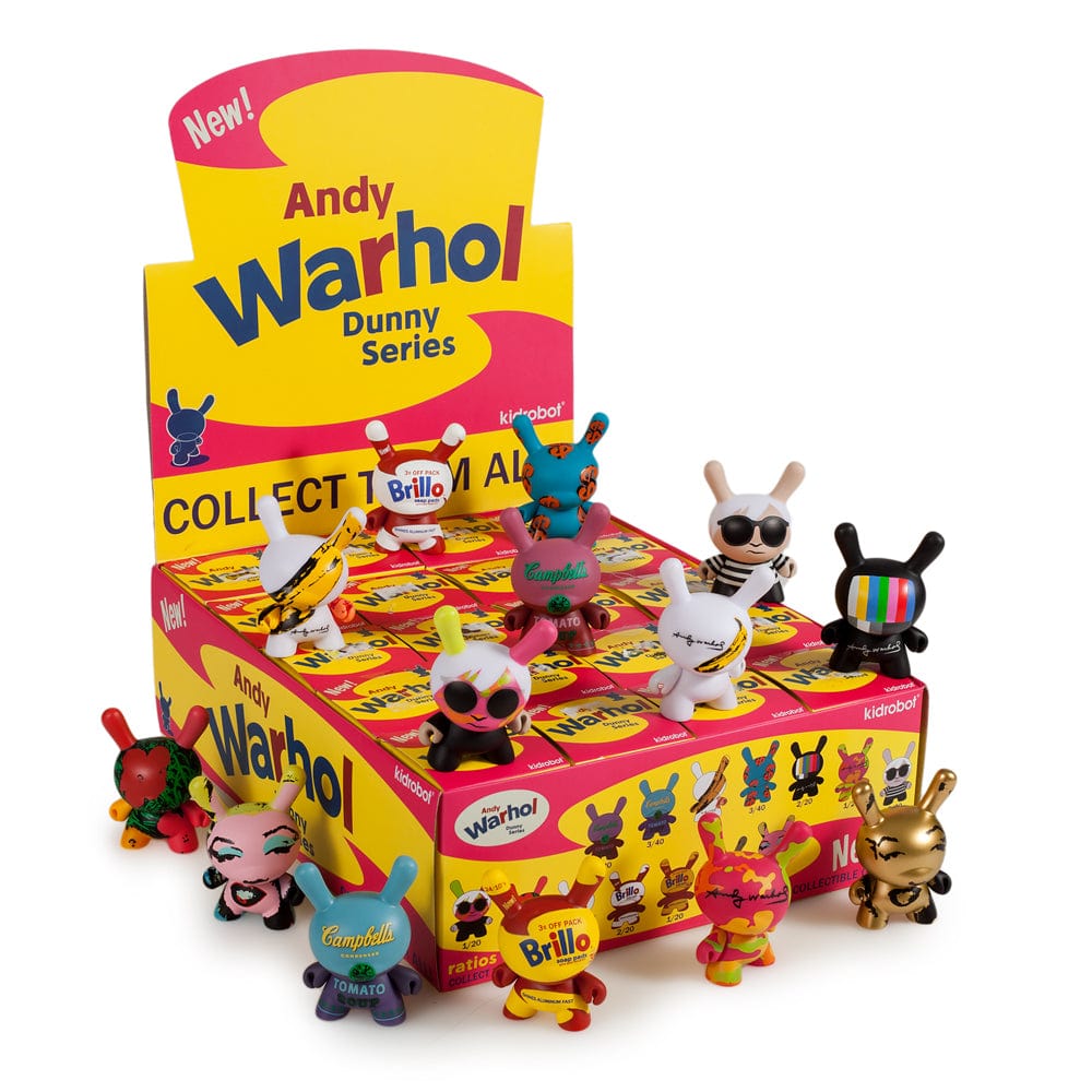 RARE~ Andy Warhol 3 Dunny Surprise Box Series 1 – Kawaii Gifts