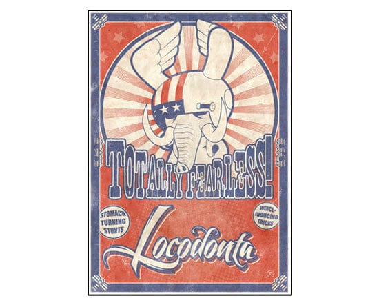 NECA Kidrobot 2013 Side Show Dunny CASE EXCLUSIVE Locodonta GID 3" Figure Kawaii Gifts 883975123949