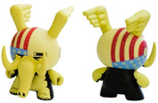 NECA Kidrobot 2013 Side Show Dunny CASE EXCLUSIVE Locodonta GID 3" Figure Kawaii Gifts 883975123949