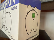 NECA Kidrobot Frank Kozik Green Labbit 10" Vinyl Figure Kawaii Gifts 883975079949