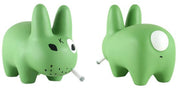 NECA Kidrobot Frank Kozik Green Labbit 10" Vinyl Figure Kawaii Gifts 883975079949