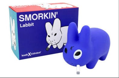 NECA Kidrobot Frank Kozik Purple Labbit S4 10" Vinyl Figure Kawaii Gifts 883975014339