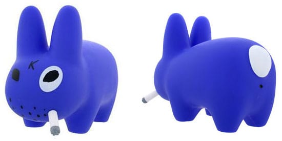 NECA Kidrobot Frank Kozik Purple Labbit S4 10" Vinyl Figure Kawaii Gifts 883975014339