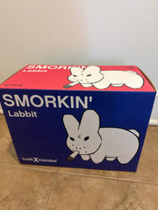 NECA Kidrobot Frank Kozik Red Labbit 10" Vinyl Figure (2008) Kawaii Gifts 883975014346