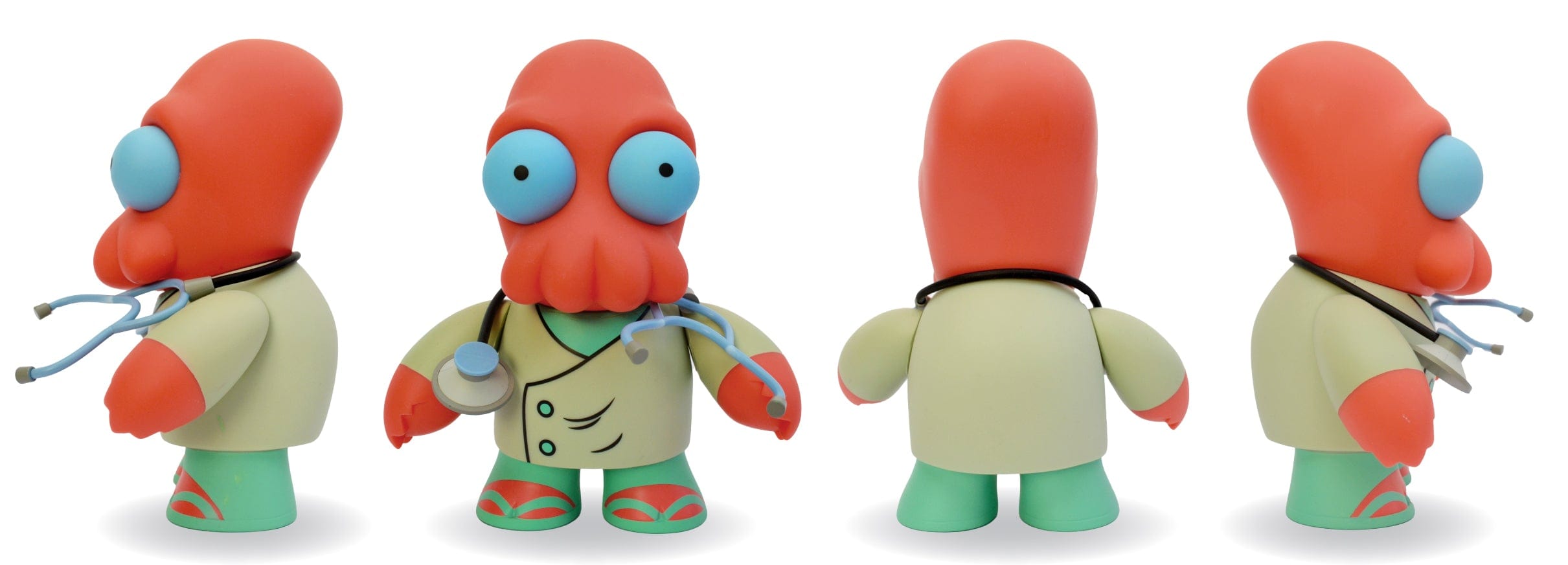 NECA Kidrobot Futurama Dr. Zoidberg 6" Figure (2013) Kawaii Gifts