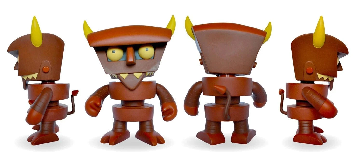 NECA Kidrobot Futurama Robot Devil 6" Figure (2013) Kawaii Gifts 883975129644
