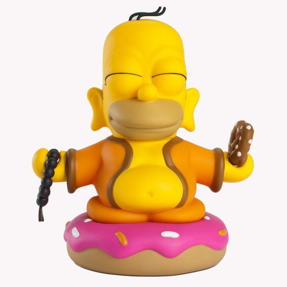 NECA Kidrobot X The Simpons Homer Buddah 6" Figure (2012) Kawaii Gifts 883975114404