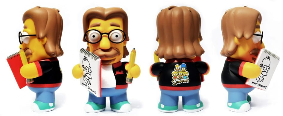 NECA Kidrobot X The Simpsons The First Ever Matt Groening 6" Figure (2012) Kawaii Gifts 883975106041