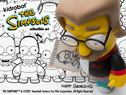 NECA Kidrobot X The Simpsons The First Ever Matt Groening 6" Figure (2012) Kawaii Gifts 883975106041