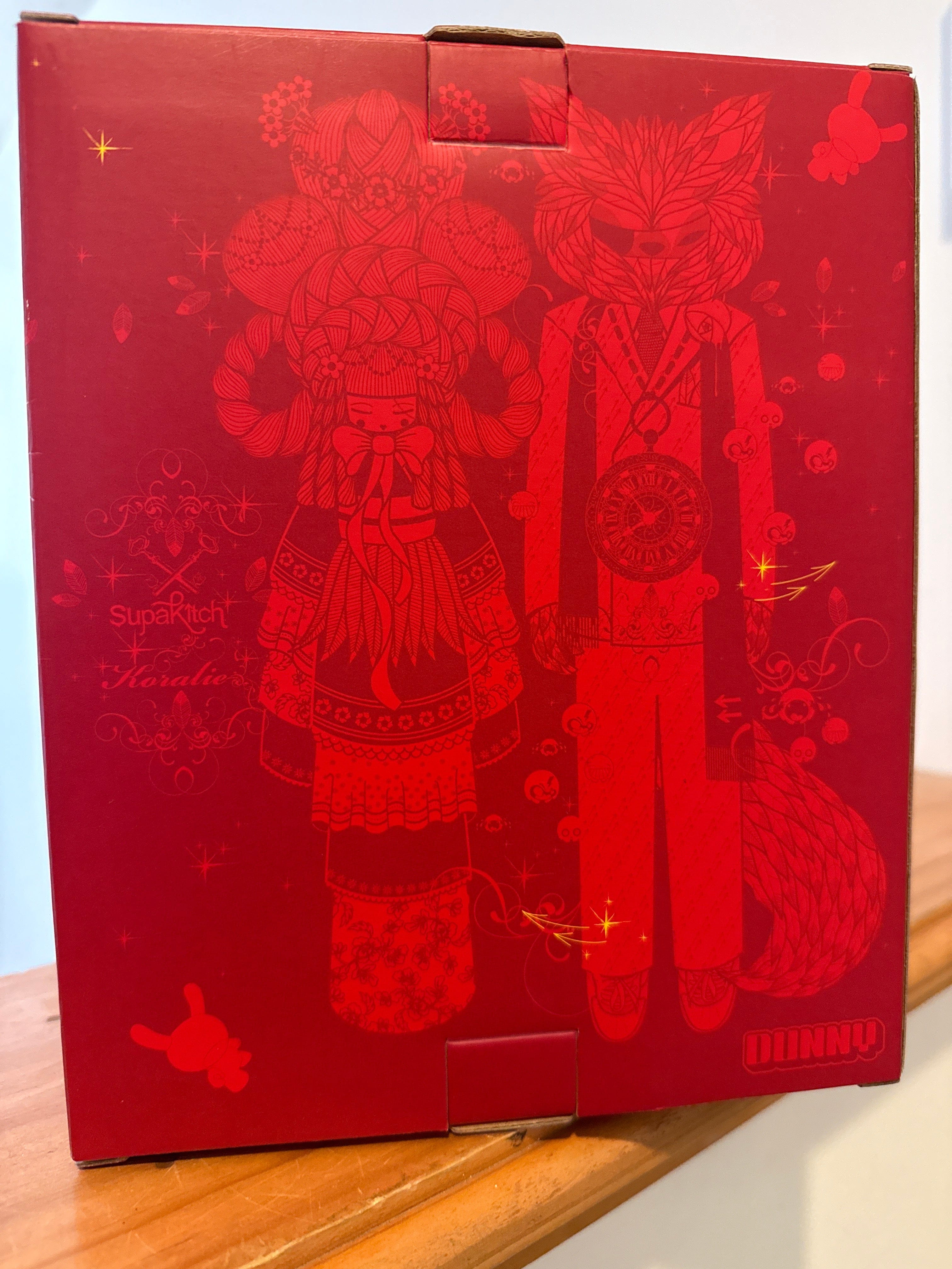 NECA Koralie & Supakitch 8" Dunny Secret Ticket Dunny Series 5 (2008) Kawaii Gifts 883975014025