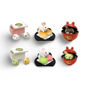 Pop Cutie California Epoch Japan Bunny Usagi Mochi Surprise Figures Gashapon Kawaii Gifts 07350230