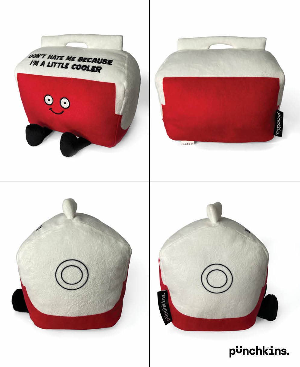 Punchkins Funny Cooler Plushie, Perfect Gift for Friends, Family, Work Kawaii Gifts 850042202340