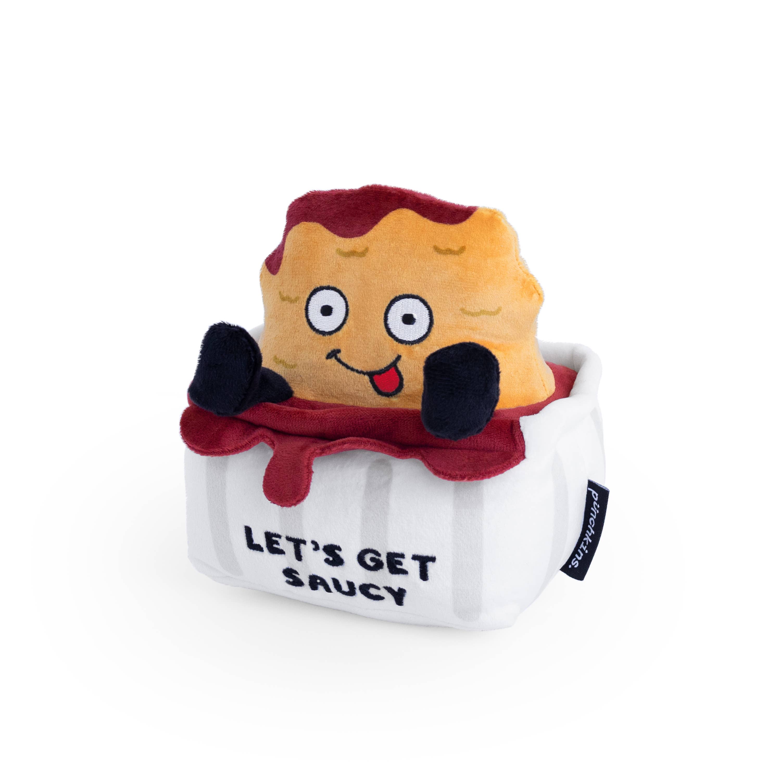 Punchkins "Let's Get Saucy" Plush Chicken Nugget Kawaii Gifts