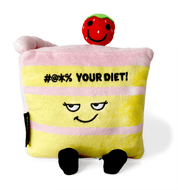 Punchkins #@*% Your Diet Plushie Cake, Cute, Gift, Holiday, Christmas Kawaii Gifts 850042202319