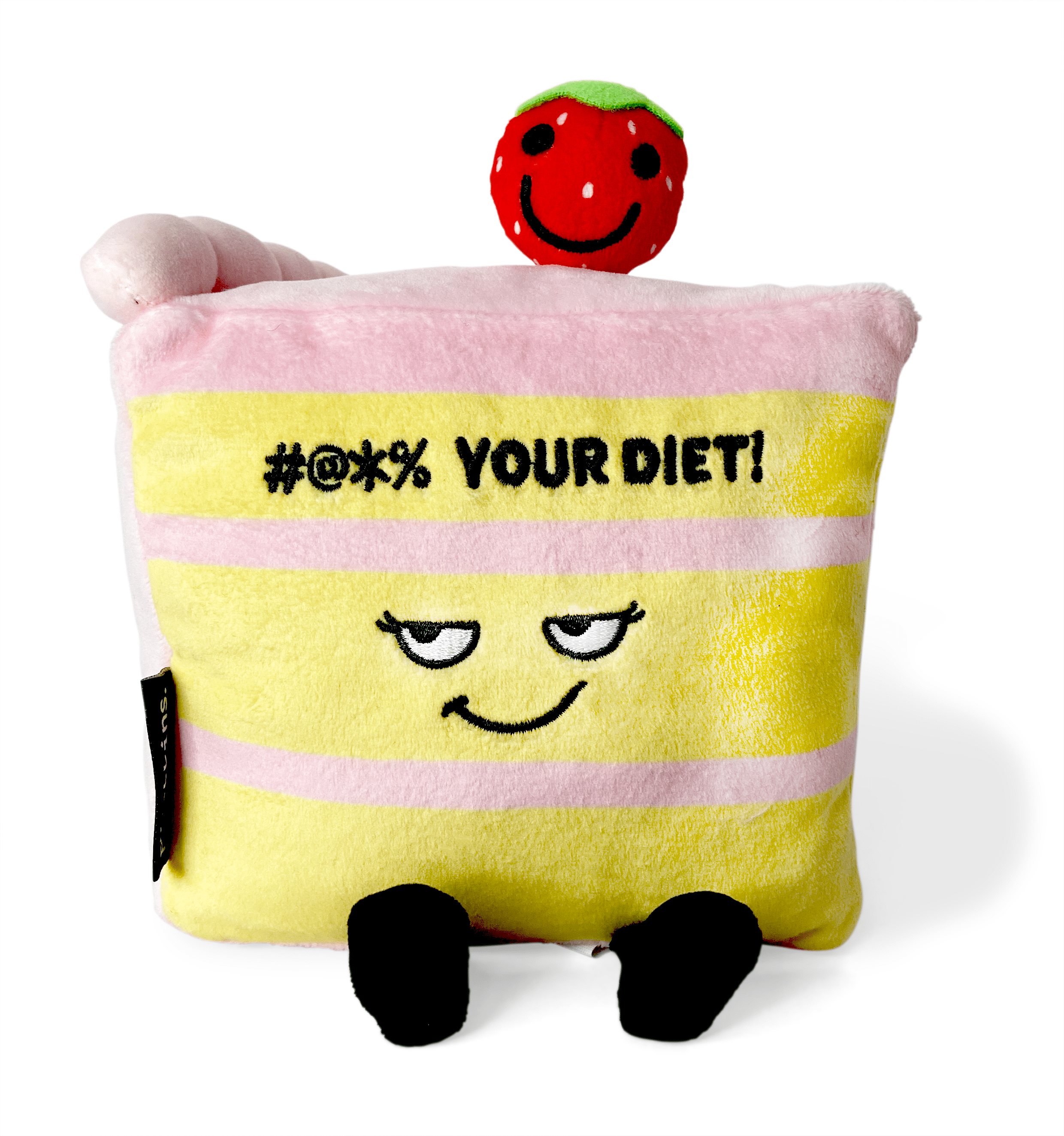 Punchkins #@*% Your Diet Plushie Cake, Cute, Gift, Holiday, Christmas Kawaii Gifts 850042202319