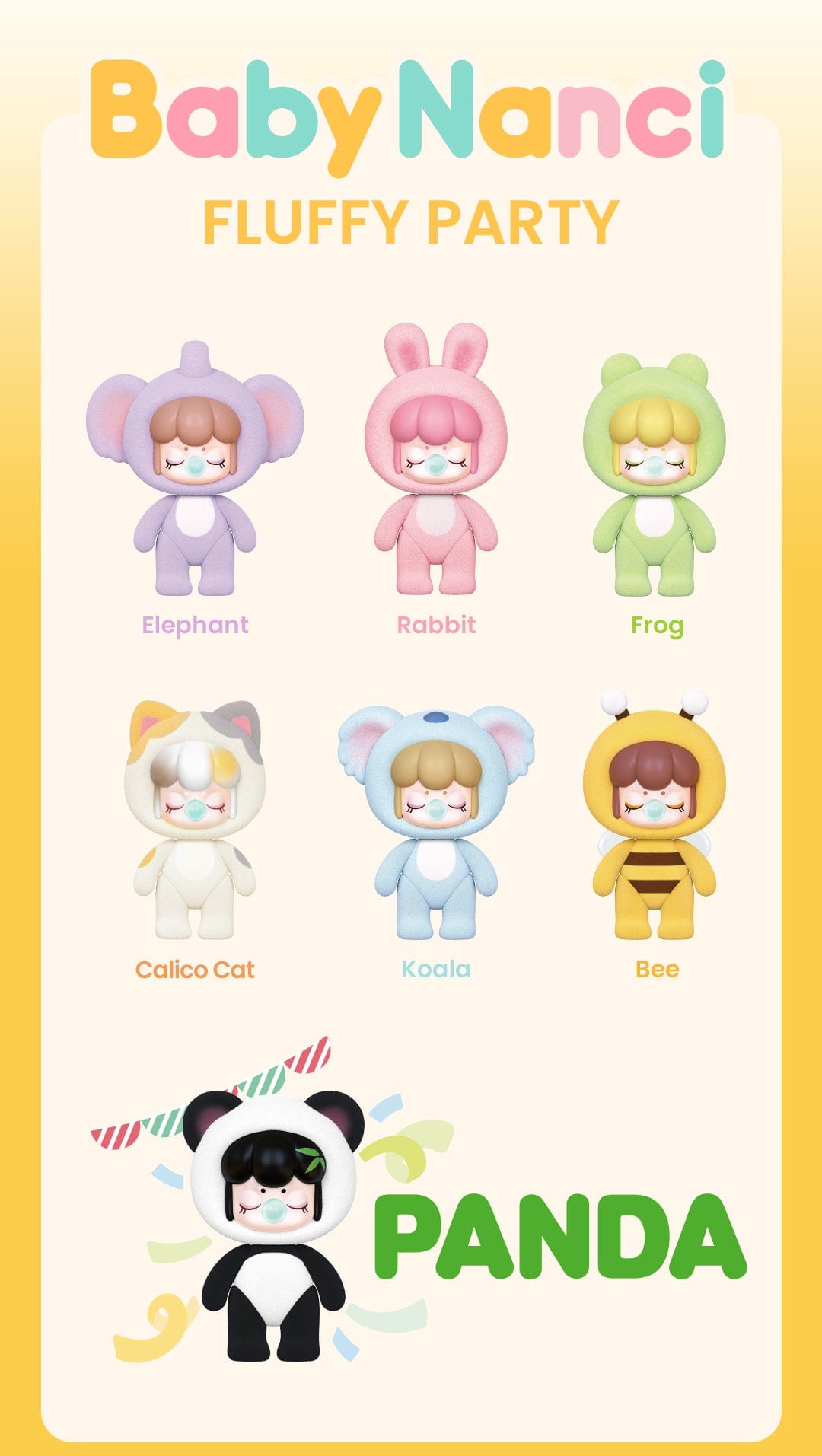 Robotime Rolife Baby Nanci Fluffy Party Posable Figures Surprise Box Kawaii Gifts 6946785125146