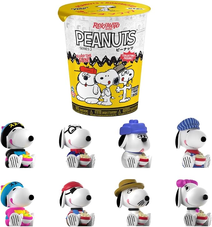 Snoopy Peanuts Cup of Fun Rokimoto Surprise Figure Blind Ramen Cup