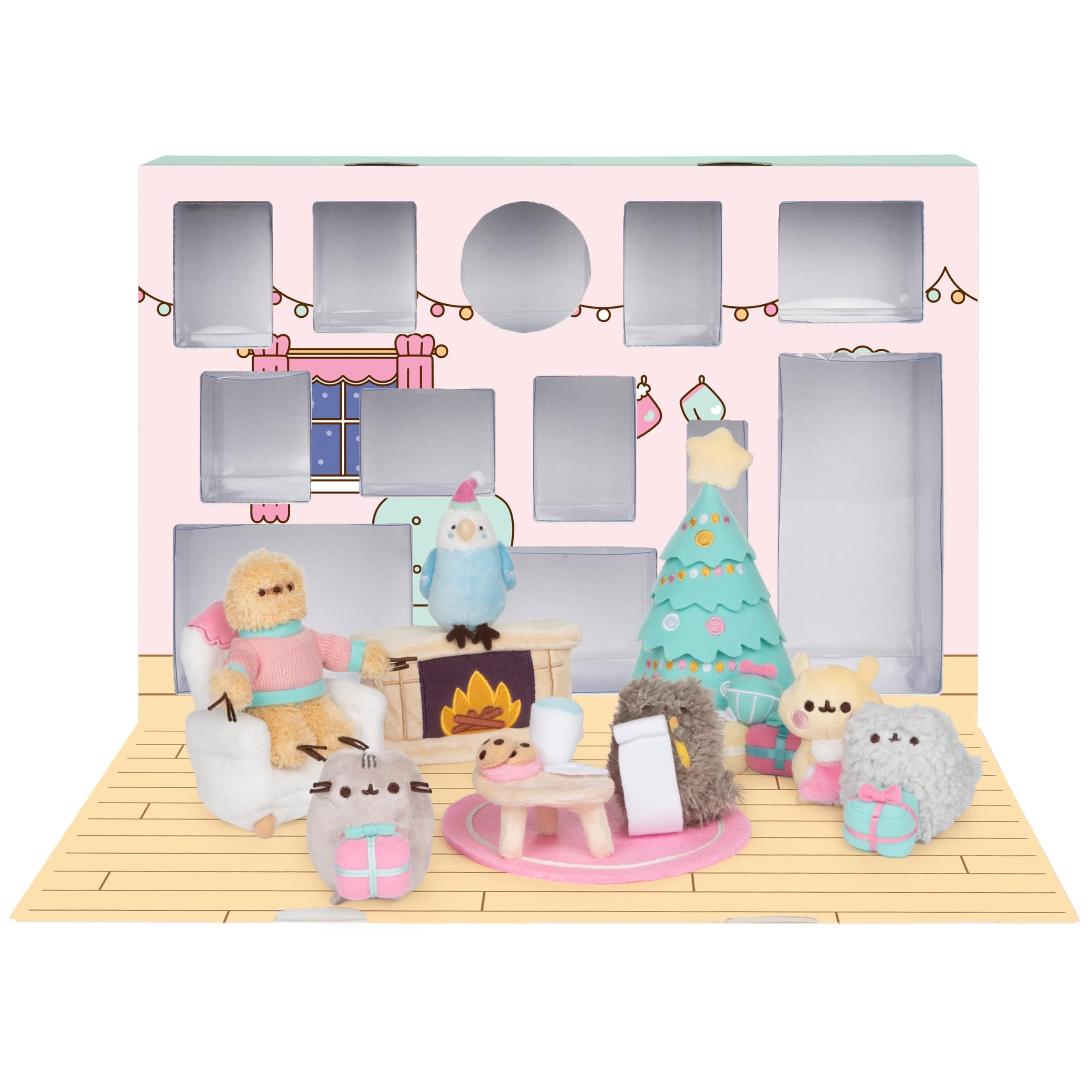 Spin Master Pusheen 2024 Plush Advent Calendar Kawaii Gifts 778988480373