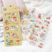 Spoon Inc BGM Iride Stickers Strawberry Kawaii Gifts