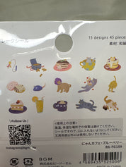 Spoon Inc BGM Washi Flake Stickers Kawaii Gifts