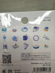 Spoon Inc BGM Washi Flake Stickers Kawaii Gifts