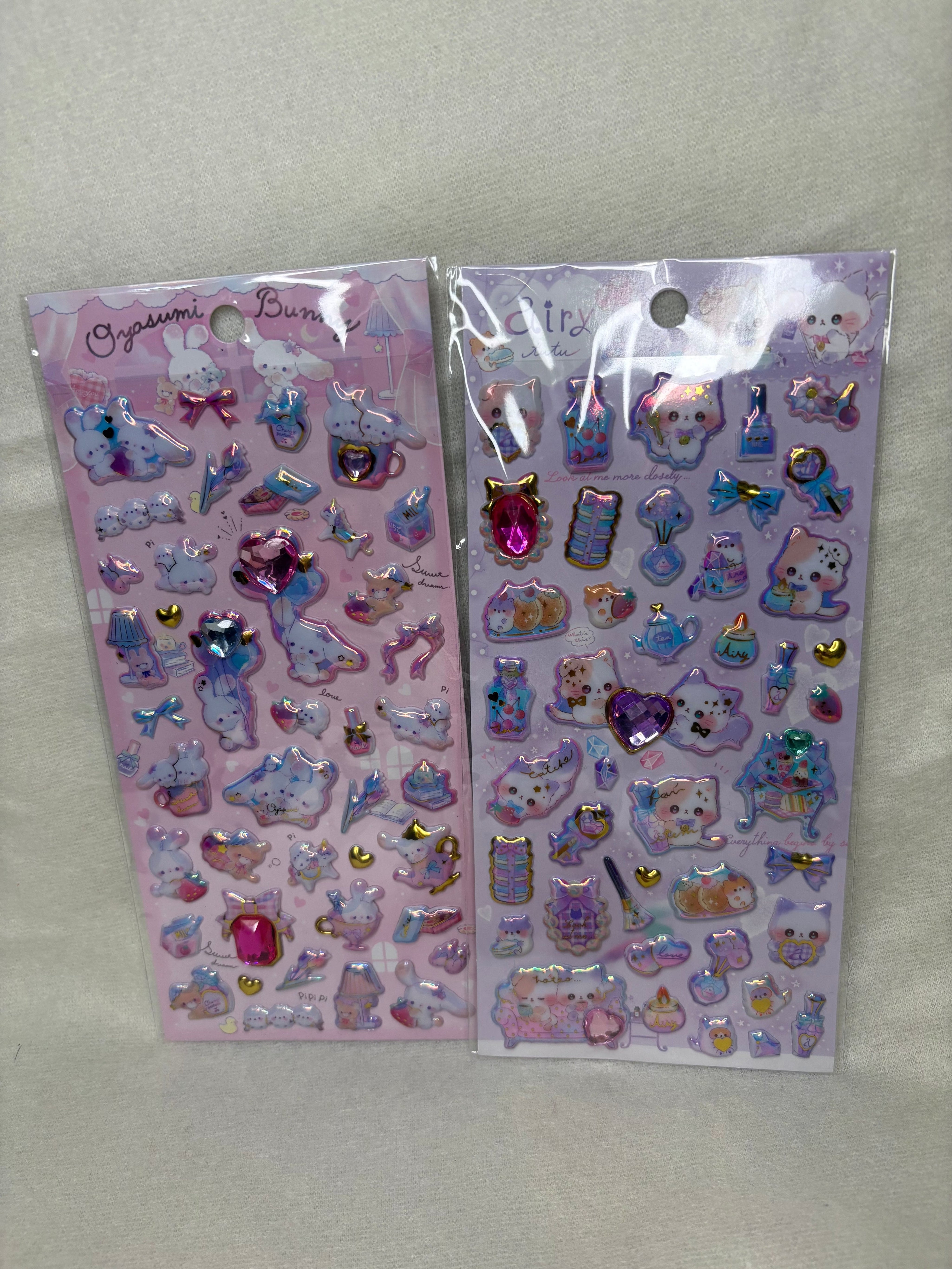 Spoon Inc Q-Lia Aurora Sponge 3D Stickers Kawaii Gifts