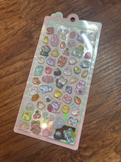 Spoon Inc Q-Lia Bon Bon Drop 3D Stickers Animal Friends Kawaii Gifts 4550391811847