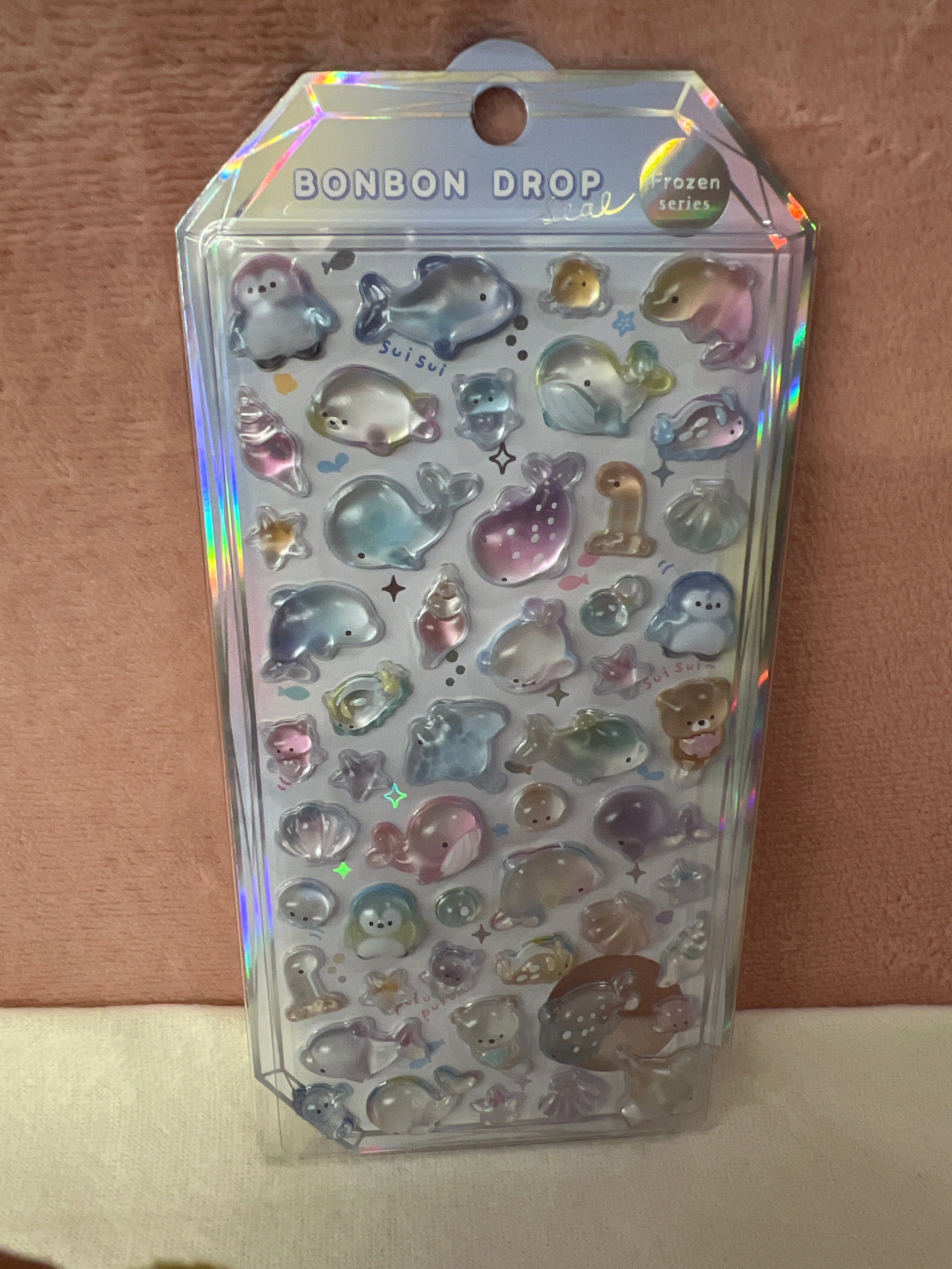 Spoon Inc Q-Lia Bon Bon Drop Frozen 3D Stickers Kawaii Gifts