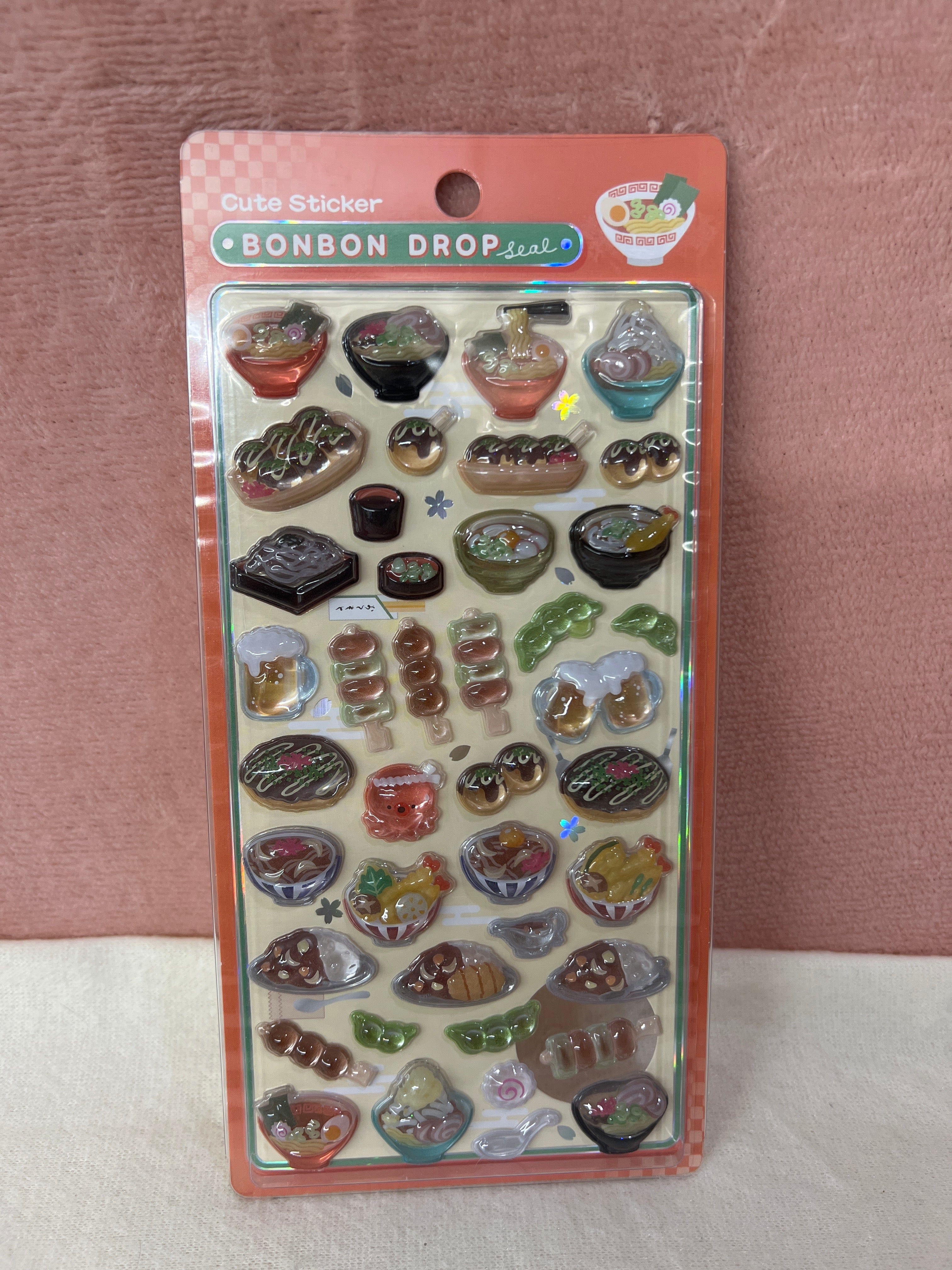 Spoon Inc Q-Lia Bon Bon Drop Wa 3D Stickers Kawaii Gifts