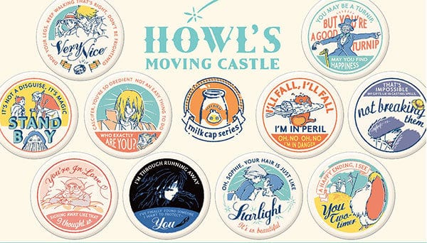 Spoon Inc Howl's Moving Castle 2.2" Button Surprise Box Kawaii Gifts