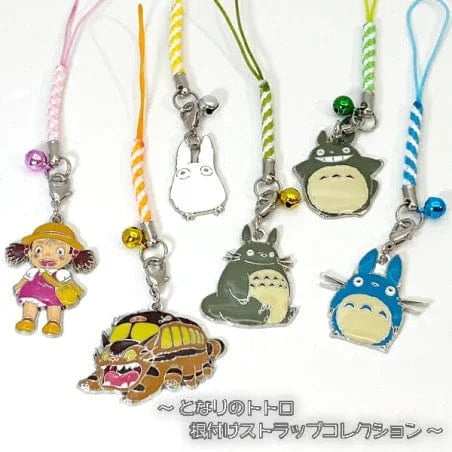 Spoon Inc My Neighbor Totoro Metal Charm STrap Kawaii Gifts