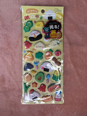 Spoon Inc Q-Lia Glow in the Dark 3D Stickers Bento Lunch Kawaii Gifts 4550391911554