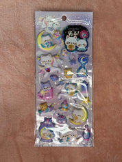 Spoon Inc Q-Lia Glow in the Dark 3D Stickers Night Meow Kawaii Gifts 4550391911530