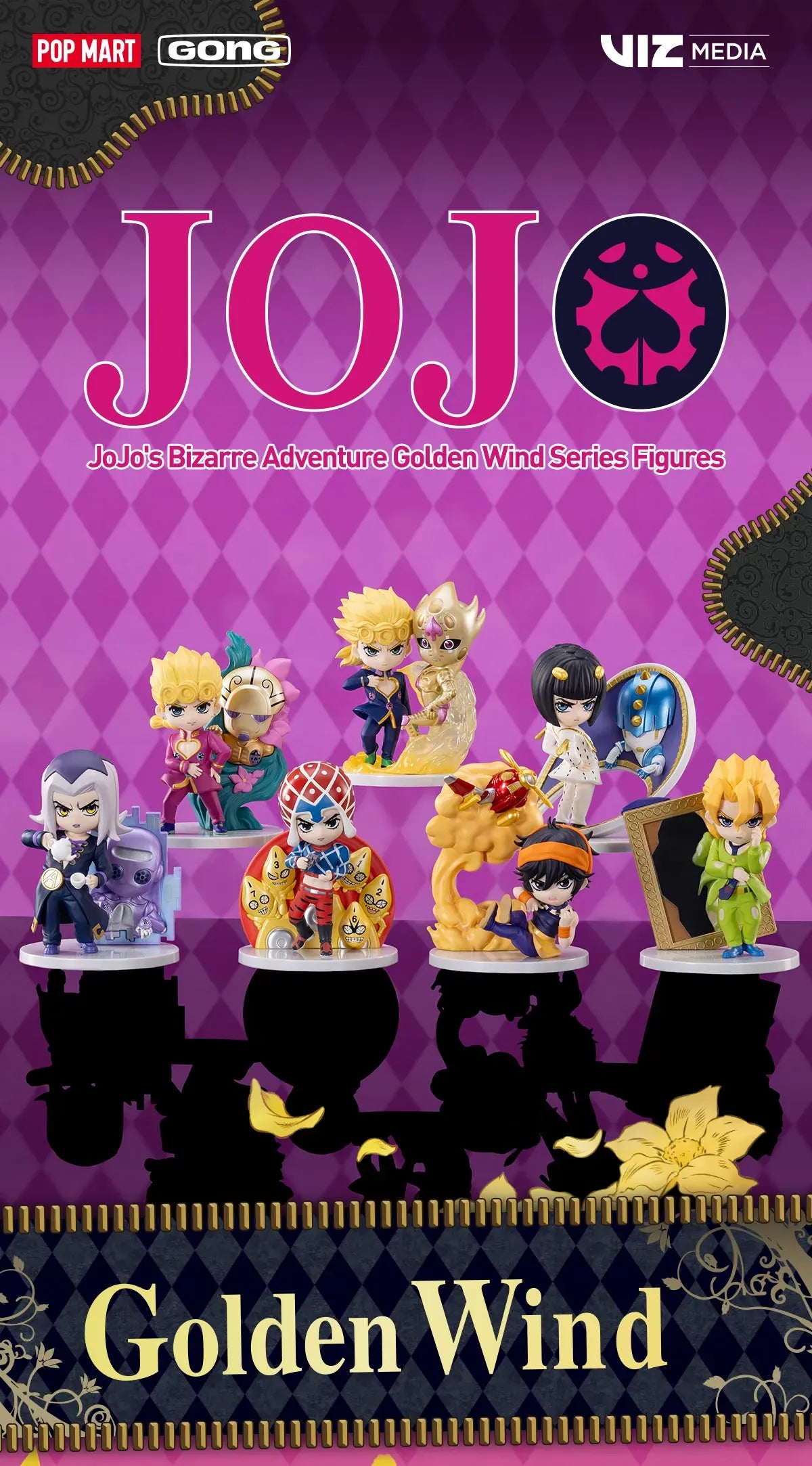 Jojo's Bizarre Adventure: Golden Wind Popmart Surprise Box