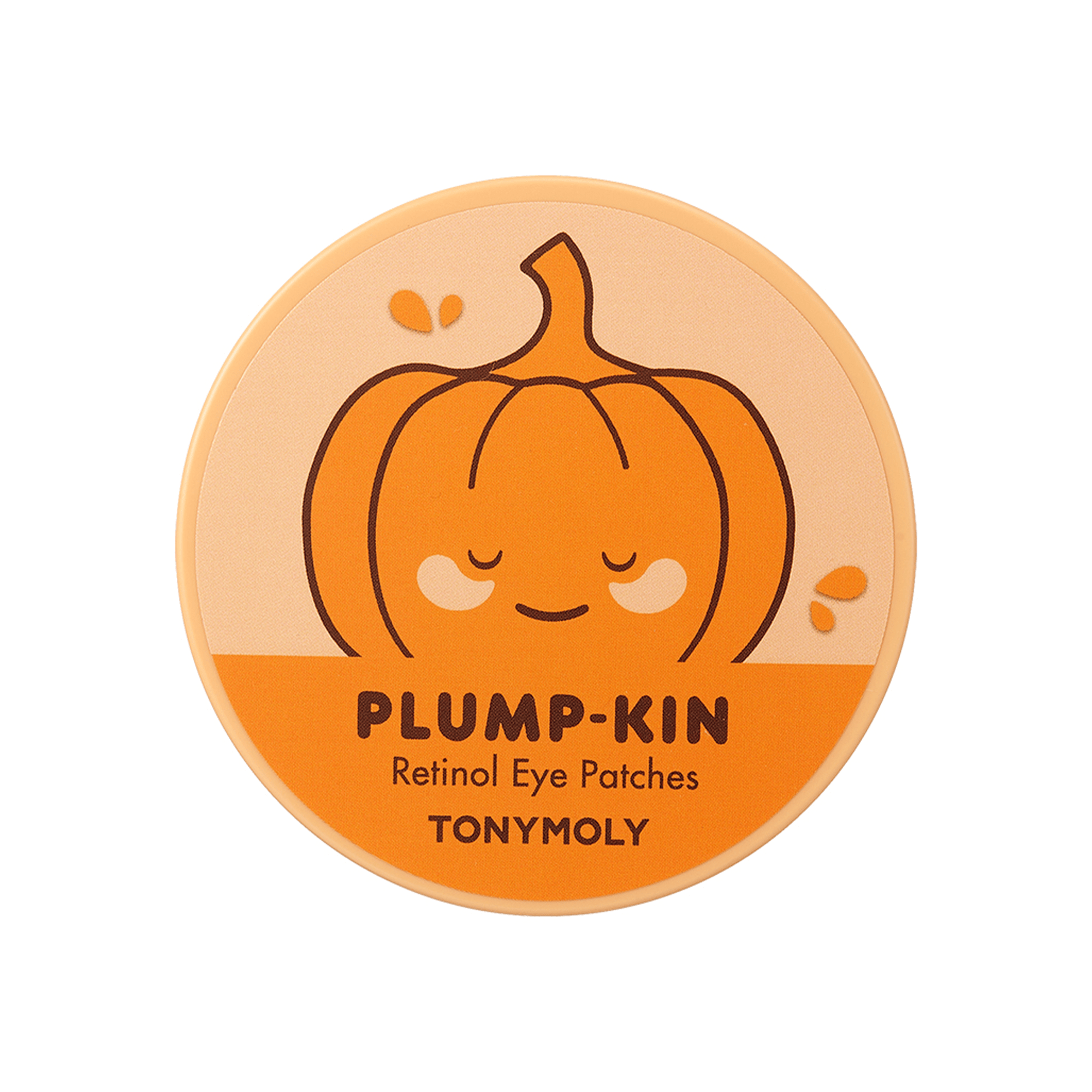 TONYMOLY Plump-kin Retinol Eye Patches Kawaii Gifts 8806194063287