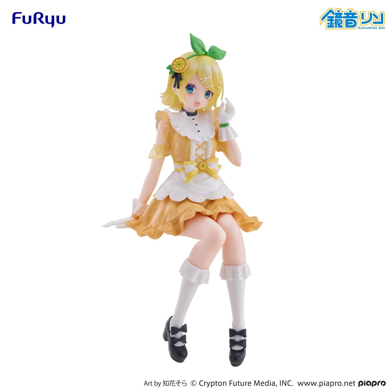 Hatsune Miku Noodle Stopper Figure Kagamine Rin Citrus Ver