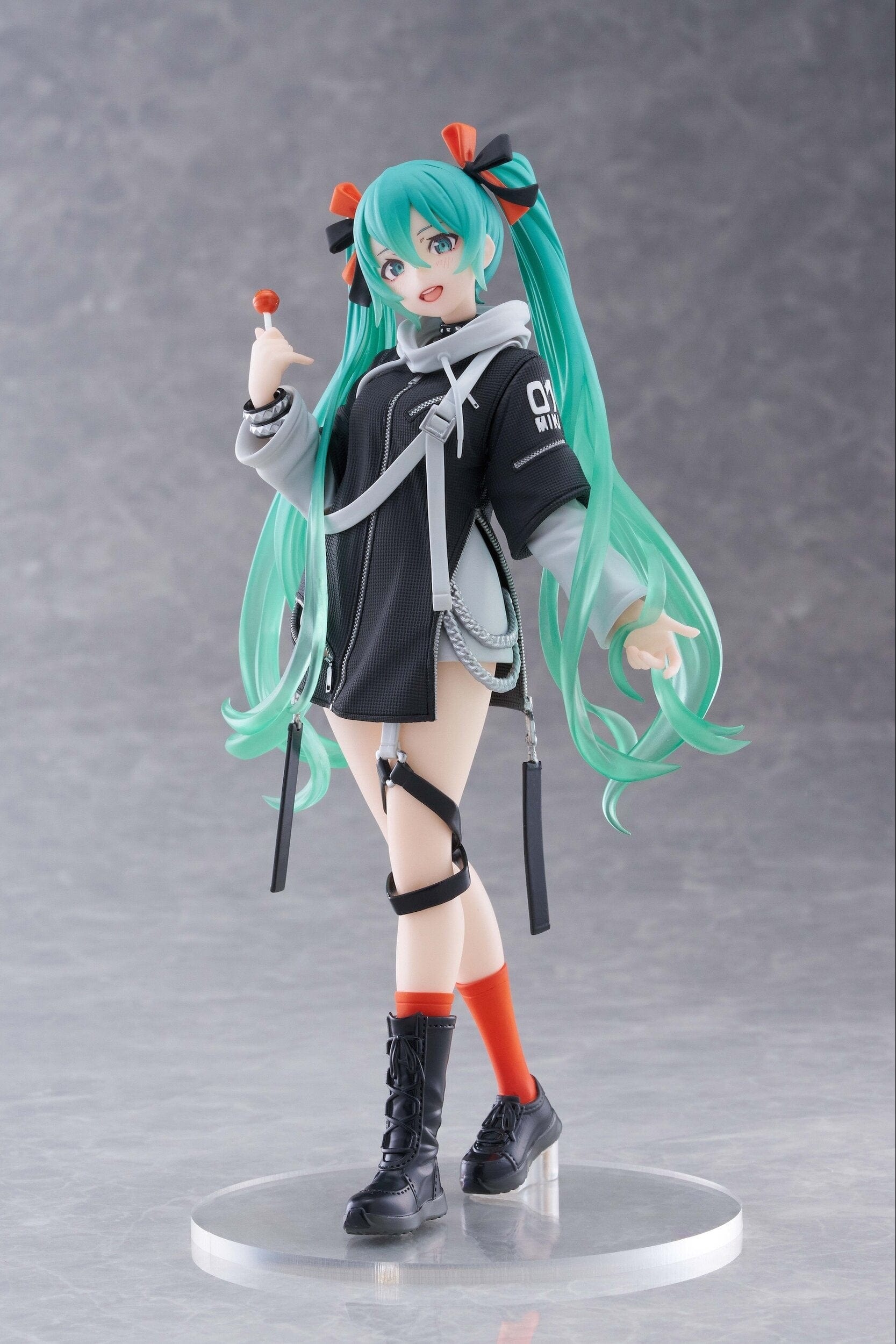 Video Game Advantage Hatsune Miku - Fashion (Punk Ver.) Figure (Copy) Kawaii Gifts