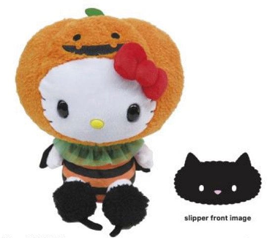 Sanrio Hello Kitty Pumpkin Plush sold Halloween Greeter