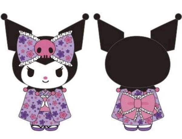 Weactive Kuromi Butterfly Purple Kimono Plushies Large 10" Kawaii Gifts 840805152876