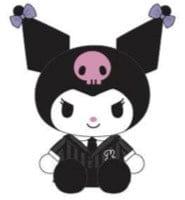 Weactive Kuromi School Uniform Plushies 12" Large Kawaii Gifts 840805165753