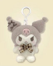 Weactive Kuromi Soft Mocha Checker Bow Plushies Small 6" Kawaii Gifts 840805157673